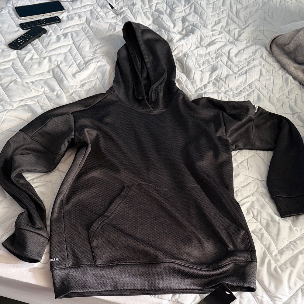 Black Hoodie with Front Pocket